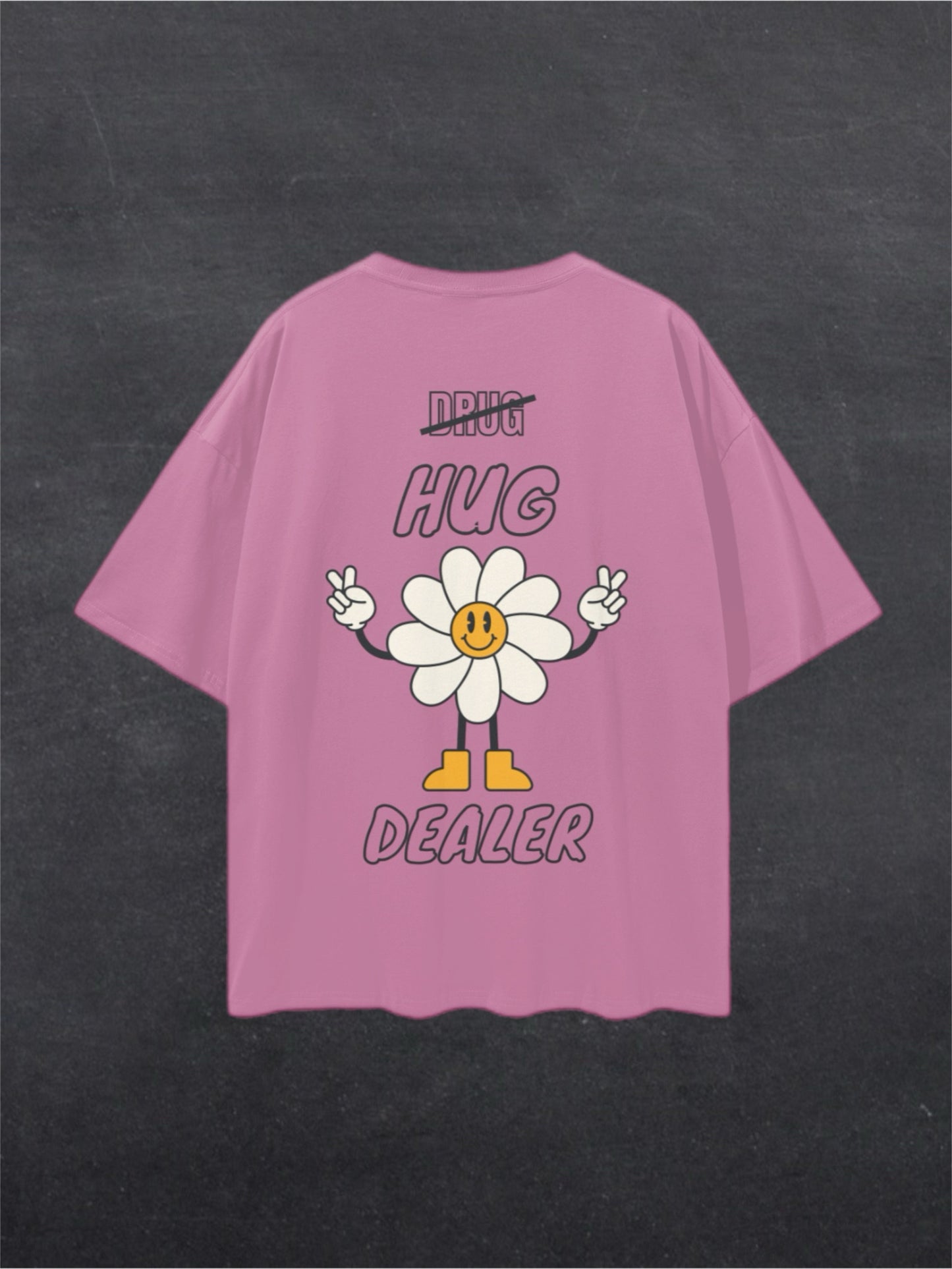HUG DEALER UNISEX TEE - BACK PRINT (multiple colours)