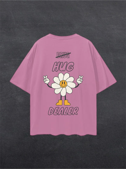HUG DEALER UNISEX TEE - BACK PRINT (multiple colours)