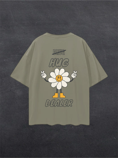 HUG DEALER UNISEX TEE - BACK PRINT (multiple colours)
