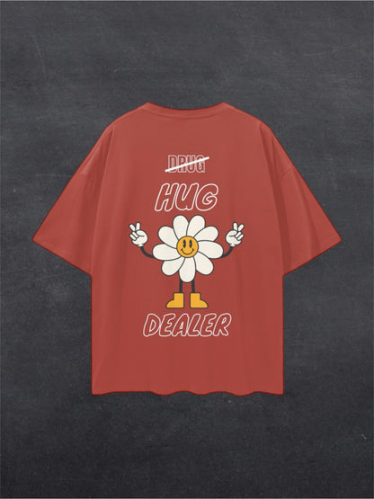 HUG DEALER UNISEX TEE - BACK PRINT (dark colours)