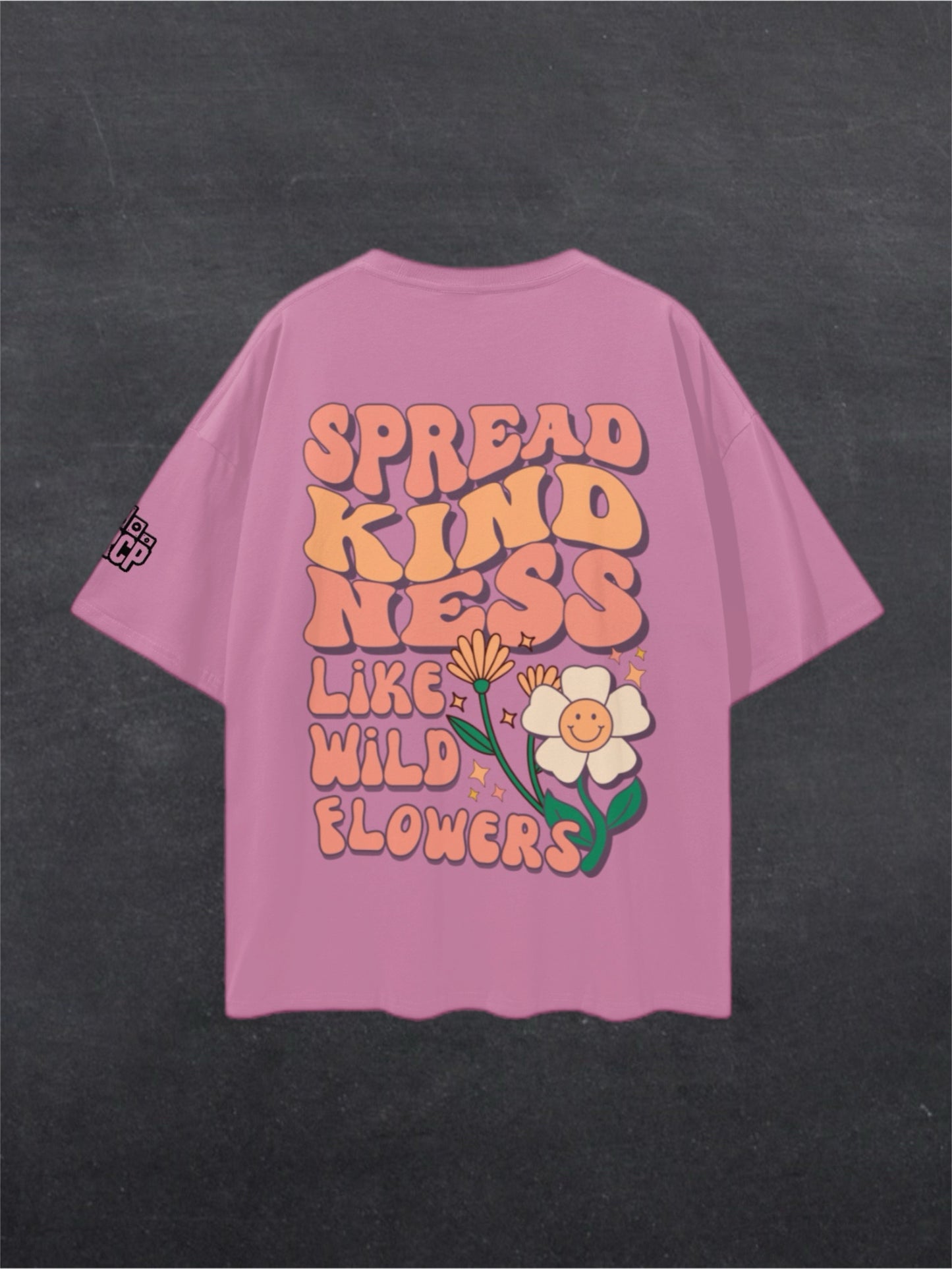 SPREAD KINDNESS UNISEX TEE - BACK PRINT (multiple colours)