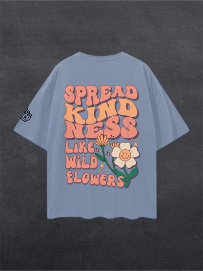 SPREAD KINDNESS UNISEX TEE - BACK PRINT (multiple colours)