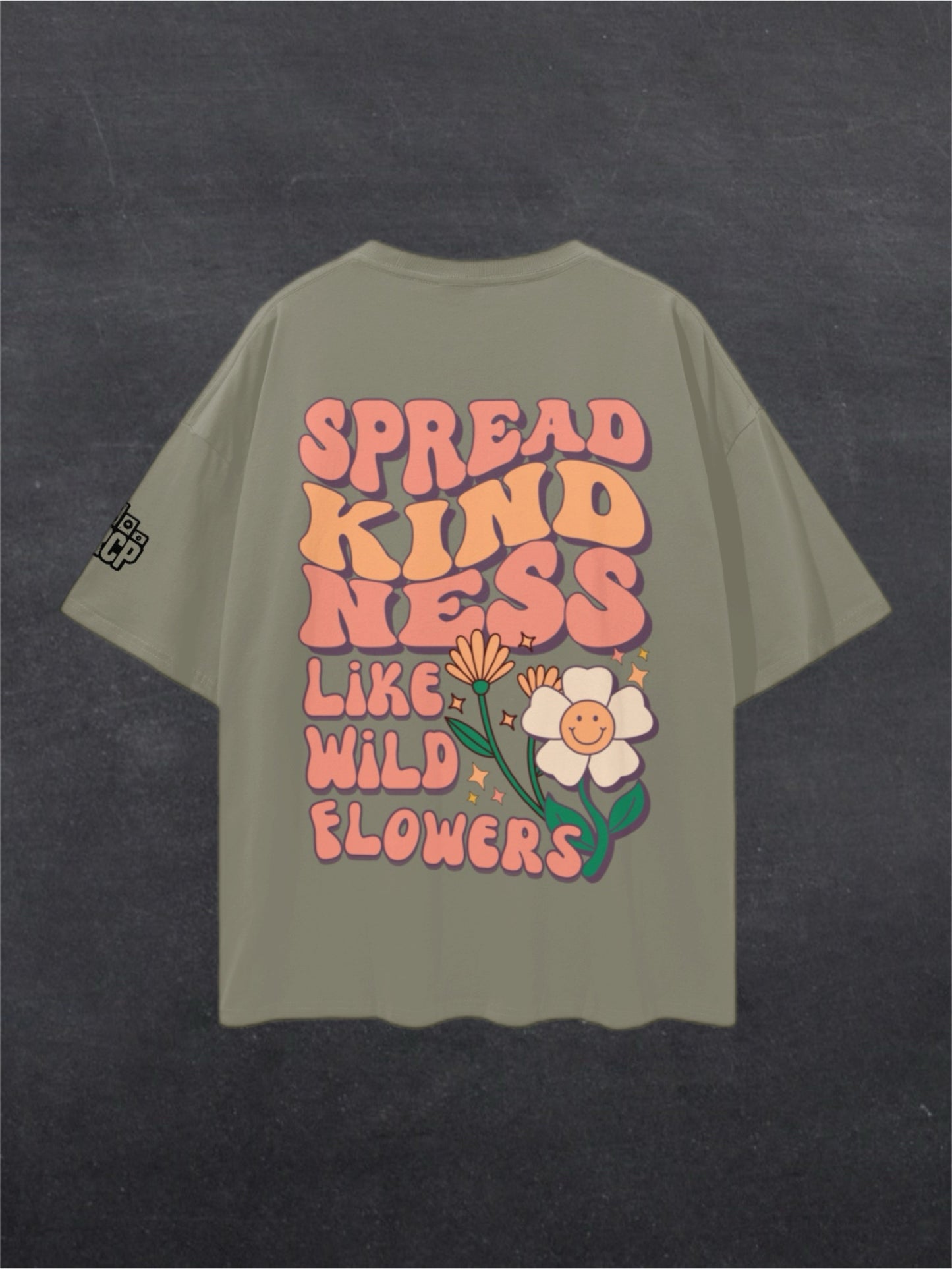 SPREAD KINDNESS UNISEX TEE - BACK PRINT (multiple colours)