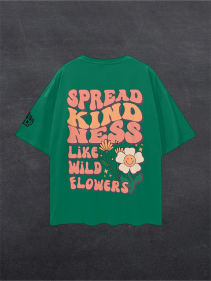 SPREAD KINDNESS UNISEX TEE - BACK PRINT (multiple colours)