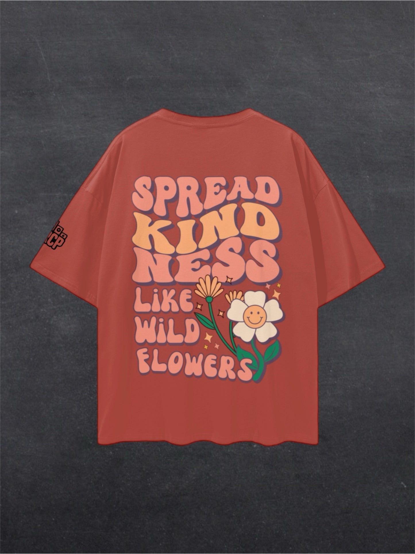 SPREAD KINDNESS UNISEX TEE - BACK PRINT (multiple colours)
