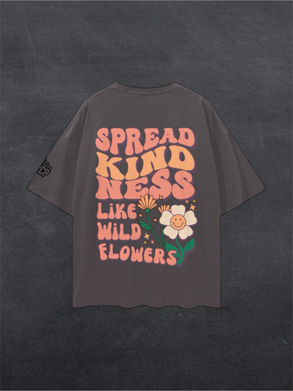 SPREAD KINDNESS UNISEX TEE - BACK PRINT (multiple colours)