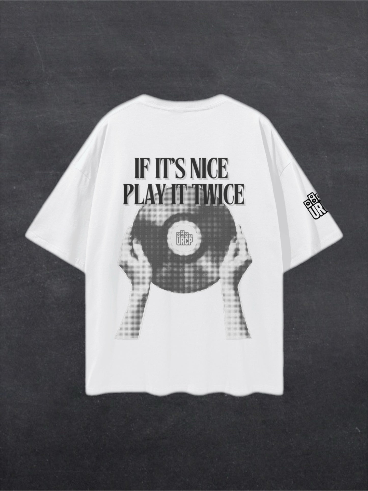 IF IT'S NICE PLAY IT TWICE - BACK PRINT (multiple colours)