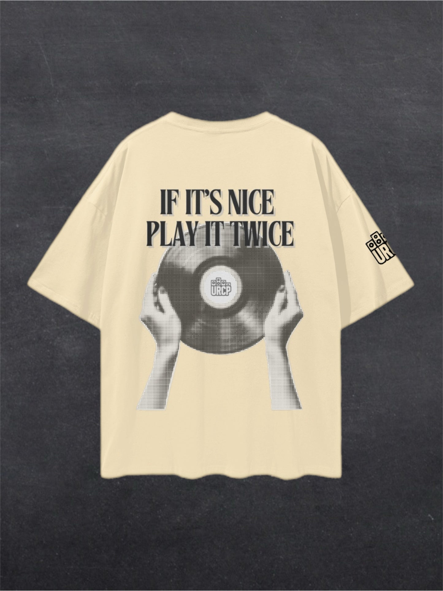 IF IT'S NICE PLAY IT TWICE - BACK PRINT (multiple colours)