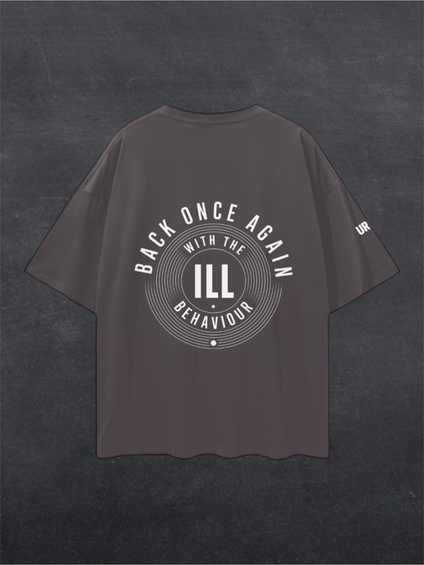 BACK ONCE AGAIN UNISEX TEE - BACK PRINT (multiple colours)