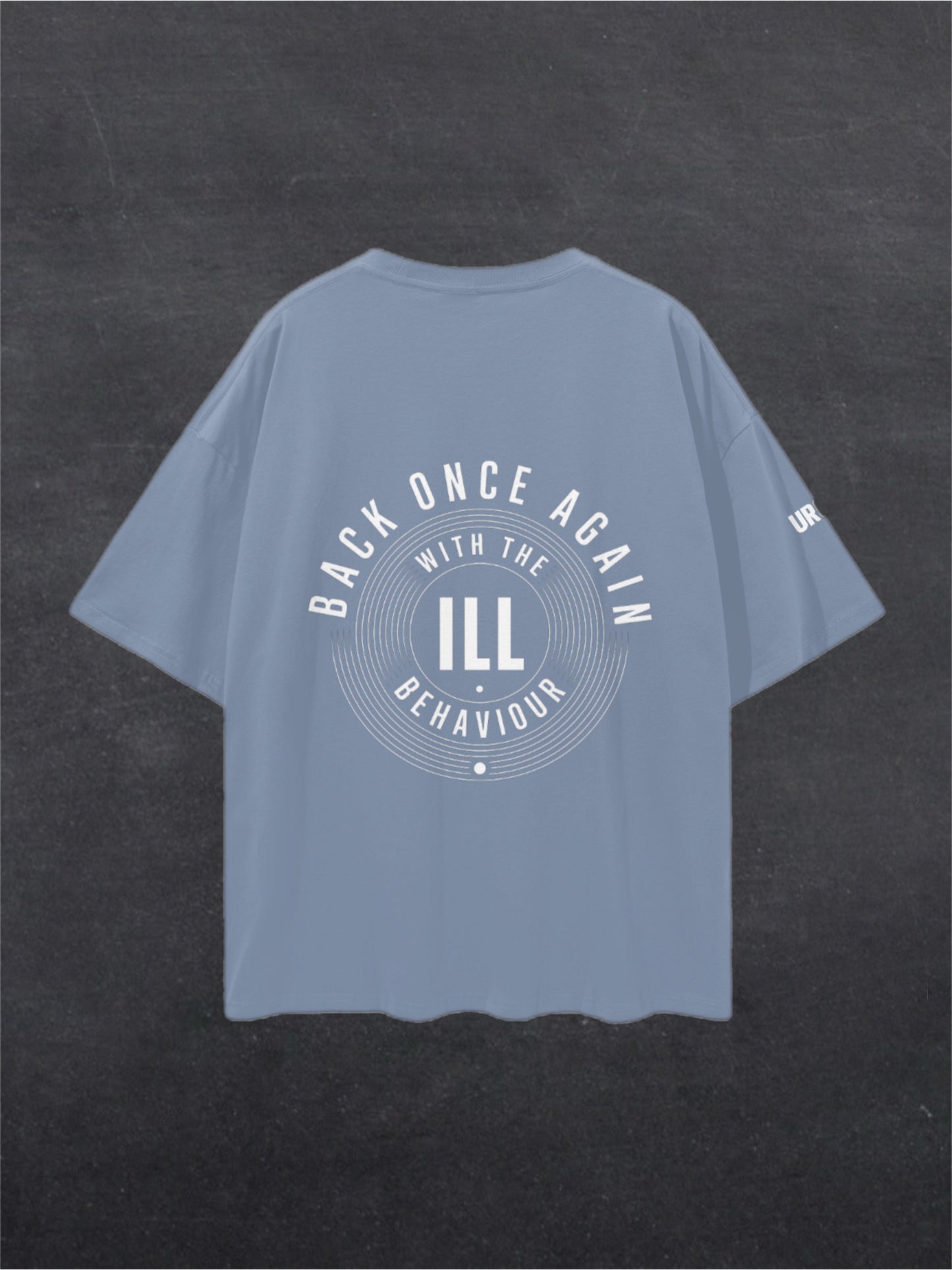 BACK ONCE AGAIN UNISEX TEE - BACK PRINT (multiple colours)