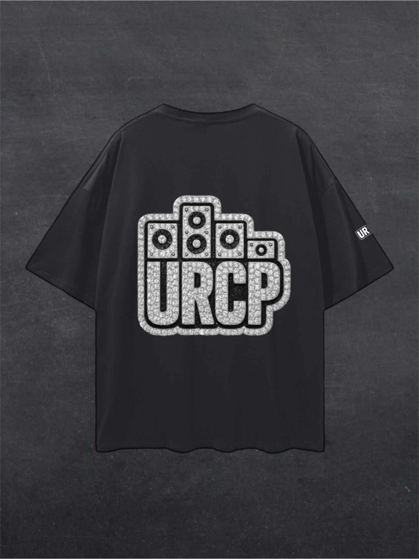 URCP DIAMOND LOGO UNISEX TEE - BACK PRINT (multiple colours)