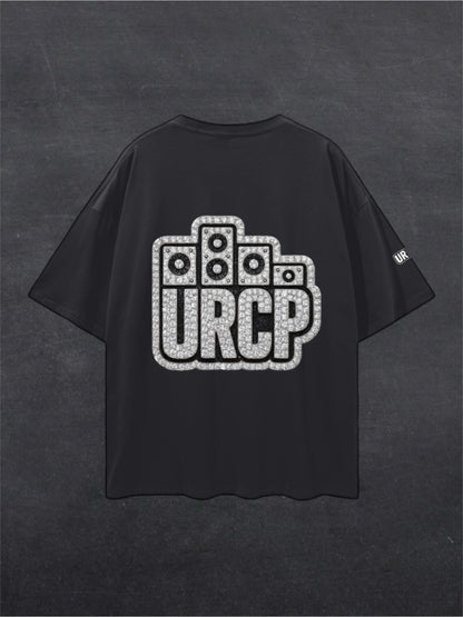 URCP DIAMOND LOGO UNISEX TEE - BACK PRINT (multiple colours)