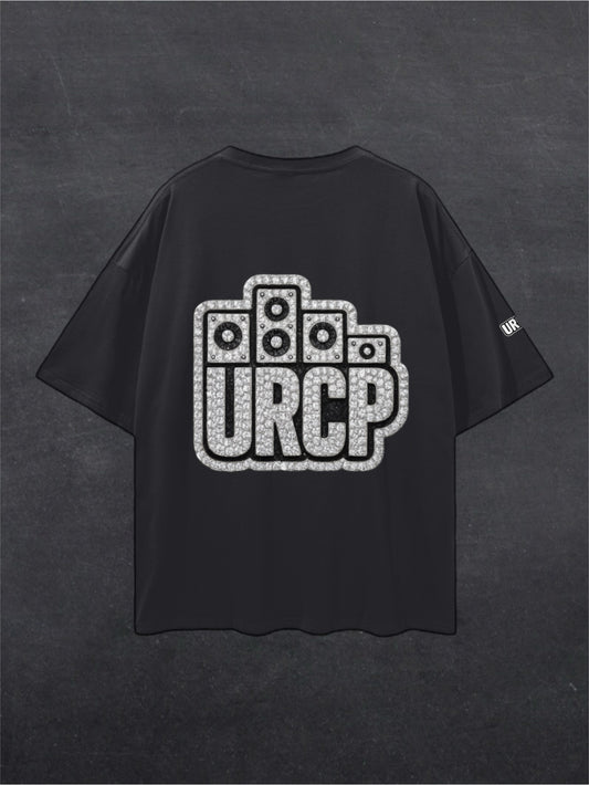 URCP DIAMOND LOGO UNISEX TEE - BACK PRINT (multiple colours)