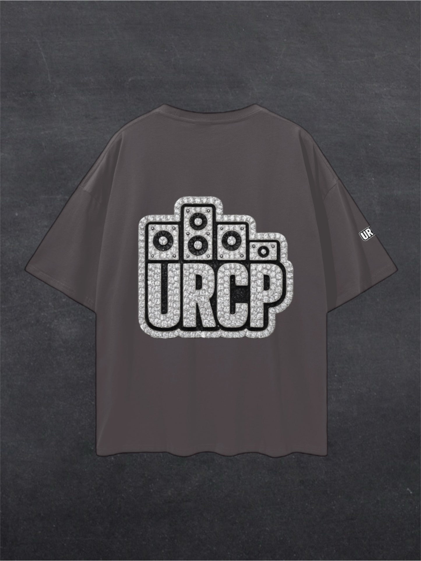 URCP DIAMOND LOGO UNISEX TEE - BACK PRINT (multiple colours)