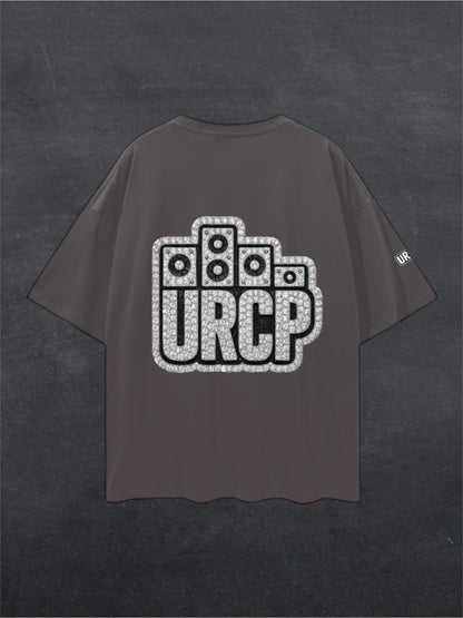 URCP DIAMOND LOGO UNISEX TEE - BACK PRINT (multiple colours)