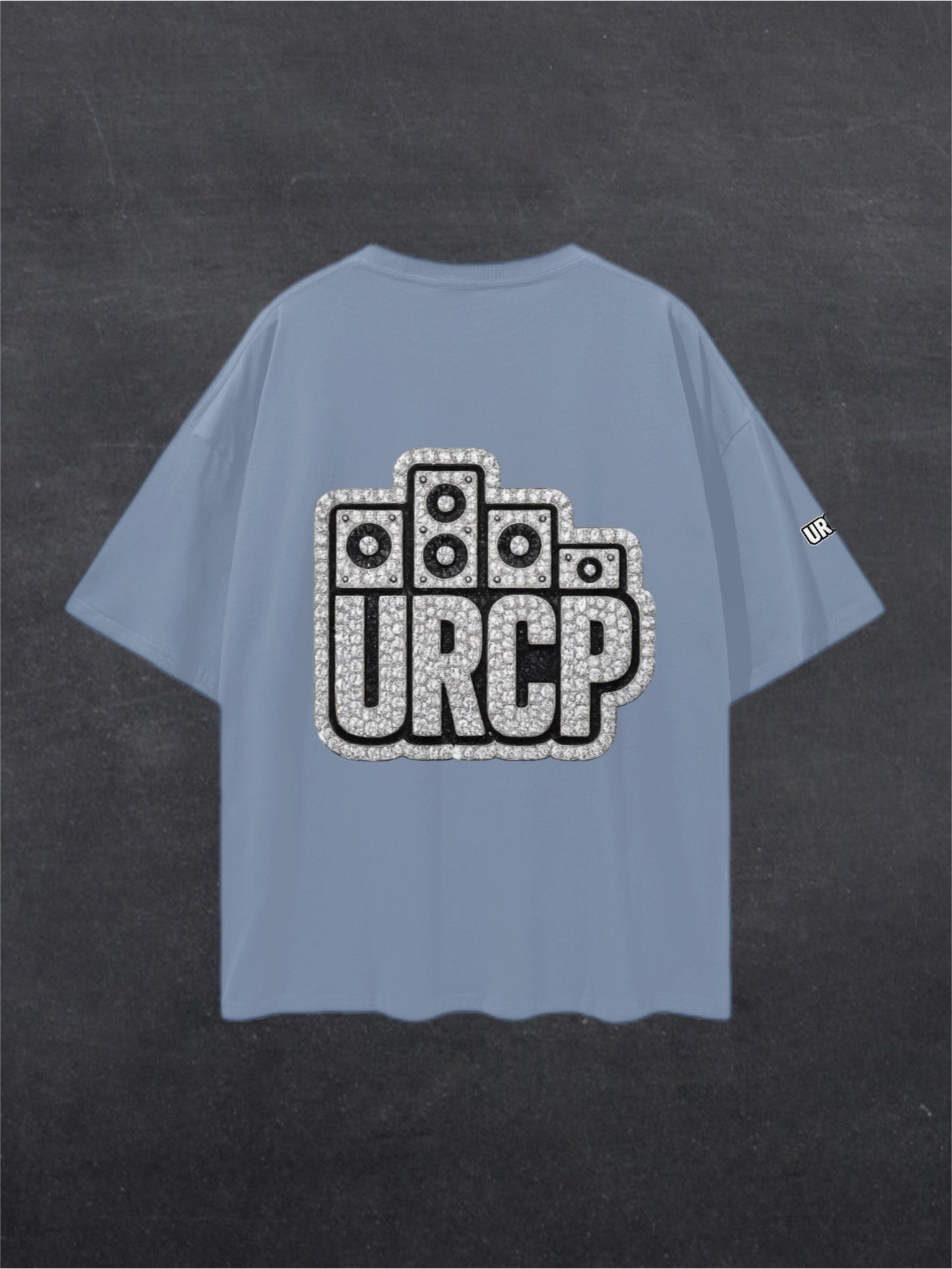 URCP DIAMOND LOGO UNISEX TEE - BACK PRINT (multiple colours)