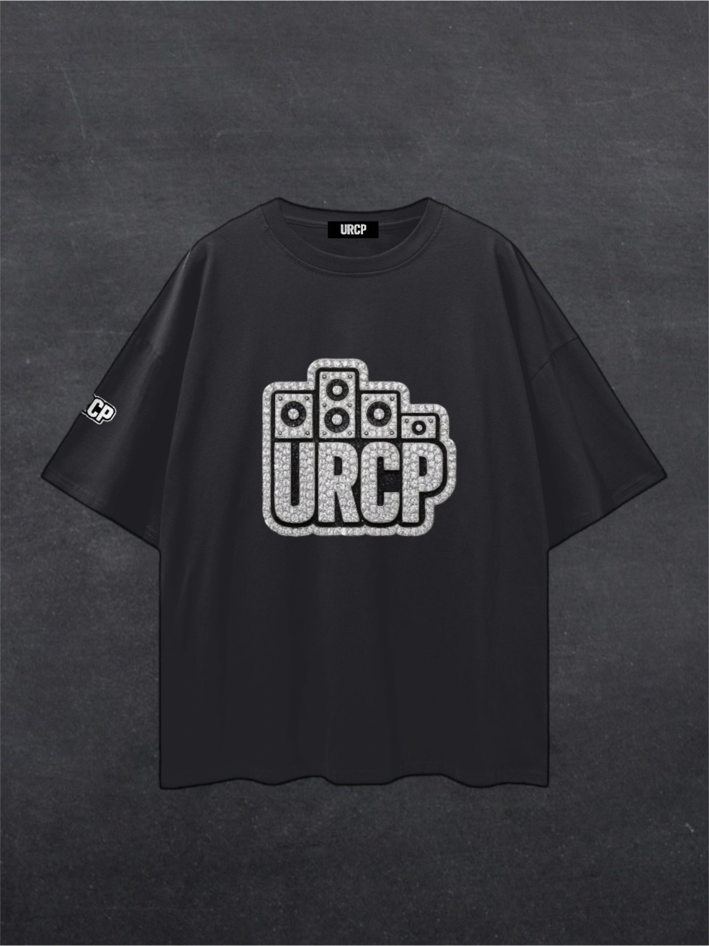 URCP DIAMOND LOGO UNISEX TEE - FRONT PRINT (multiple colours)