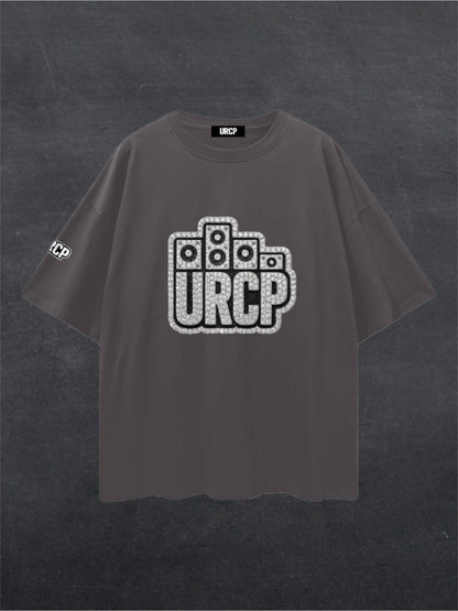 URCP DIAMOND LOGO UNISEX TEE - FRONT PRINT (multiple colours)