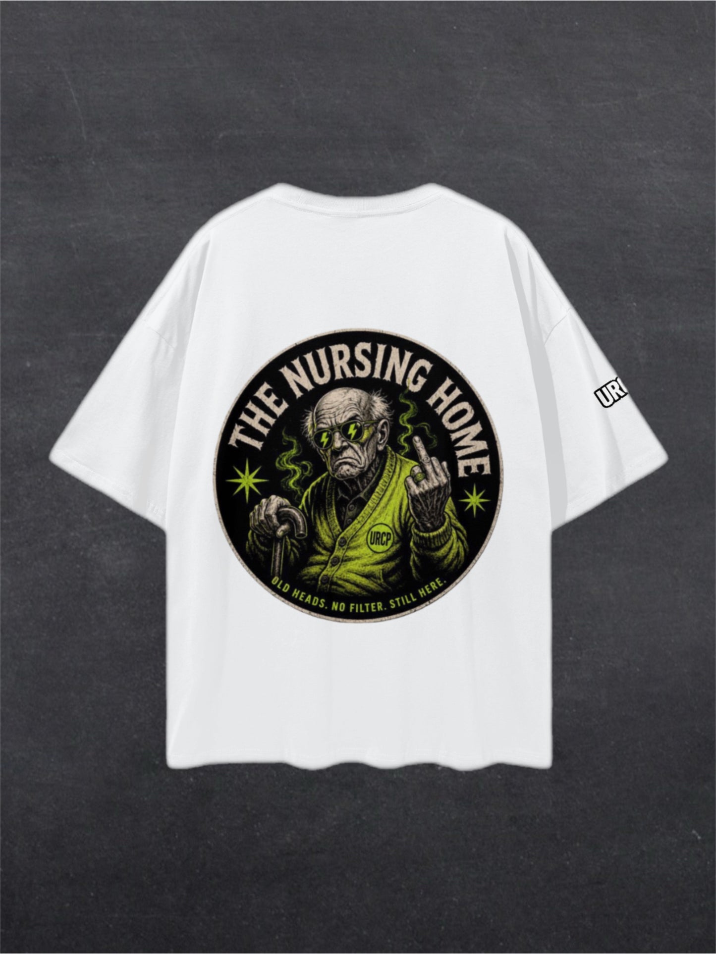 THE NURSING HOME TEE - BACK PRINT (multiple colours)