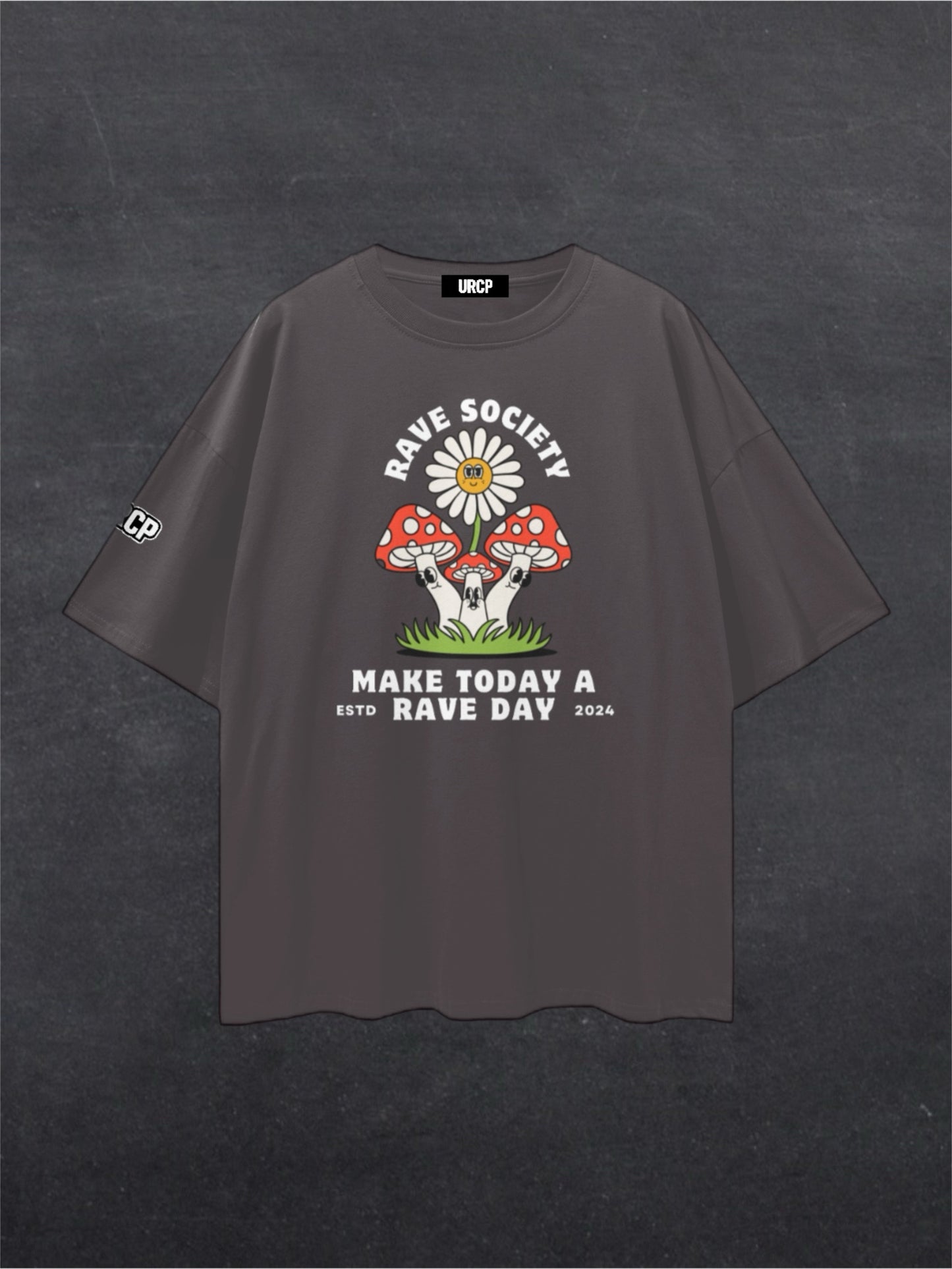 MAKE TODAY A RAVE DAY - FRONT PRINT (multiple colours)