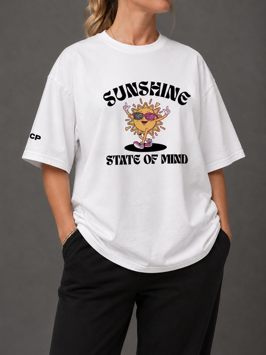 SUNSHINE STATE OF MIND UNISEX TEE - FRONT PRINT (multiple colours)