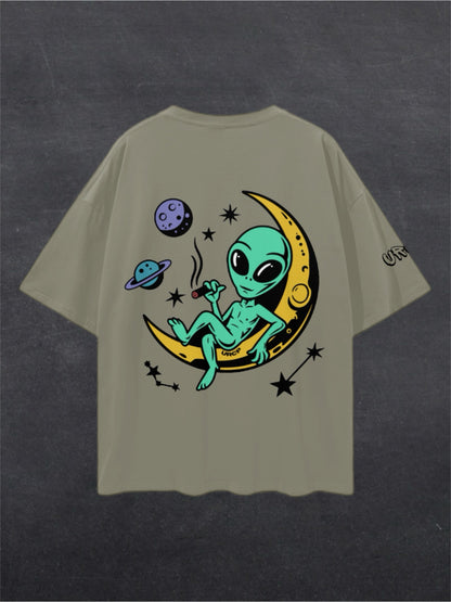 BLAZE ALIEN UNISEX TEE - BACK PRINT (multiple colours)