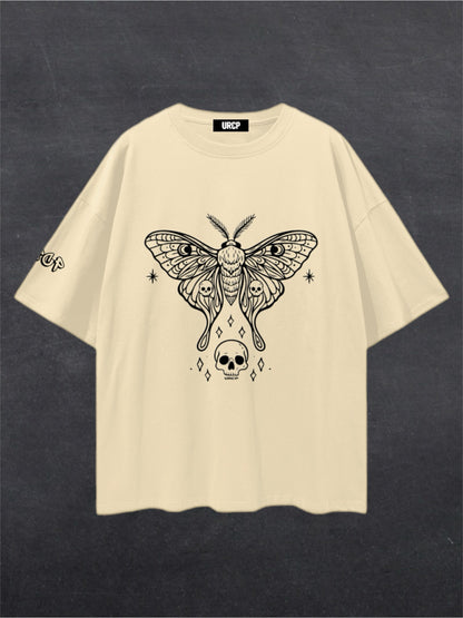 SKULL MOTH UNISEX - FRONT PRINT (multiple colours)