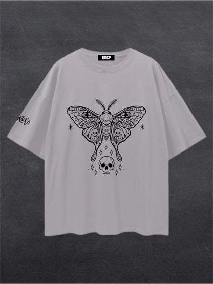 SKULL MOTH UNISEX - FRONT PRINT (multiple colours)