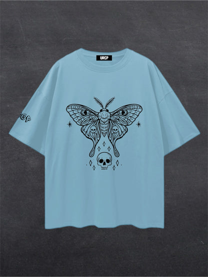 SKULL MOTH UNISEX - FRONT PRINT (multiple colours)