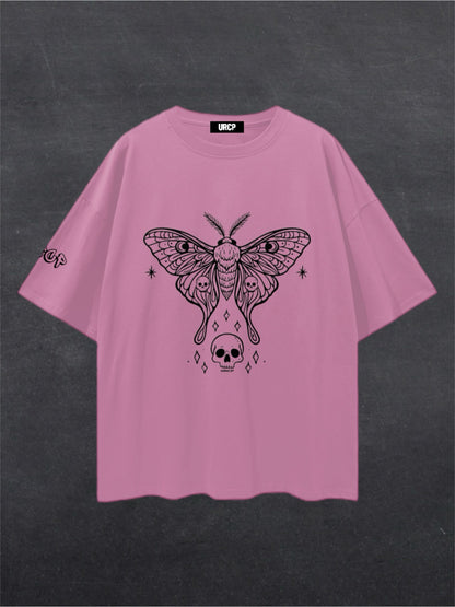 SKULL MOTH UNISEX - FRONT PRINT (multiple colours)