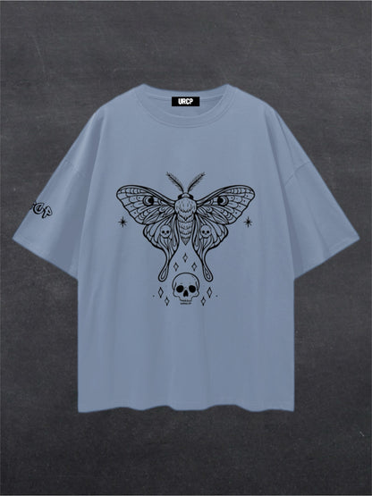 SKULL MOTH UNISEX - FRONT PRINT (multiple colours)