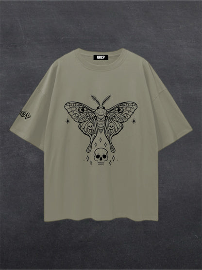 SKULL MOTH UNISEX - FRONT PRINT (multiple colours)