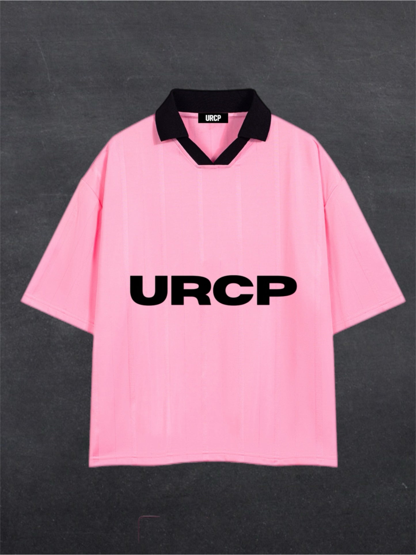 URCP 10 UNISEX POLO JERSEY (pink/white)