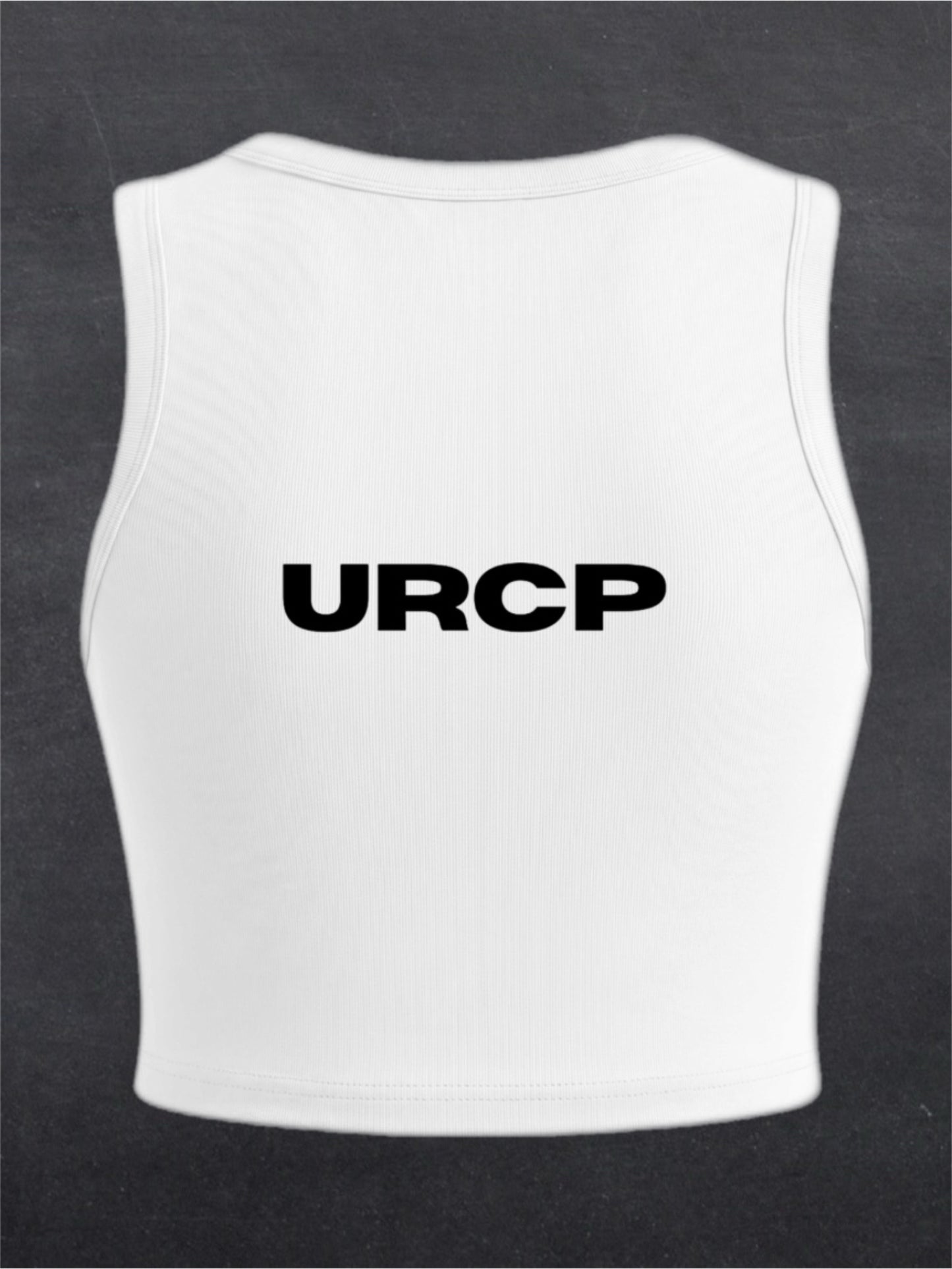 URCP Crewneck Crop Top - BACK PRINT (multiple colours)