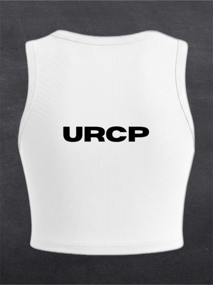 URCP Crewneck Crop Top - BACK PRINT (multiple colours)