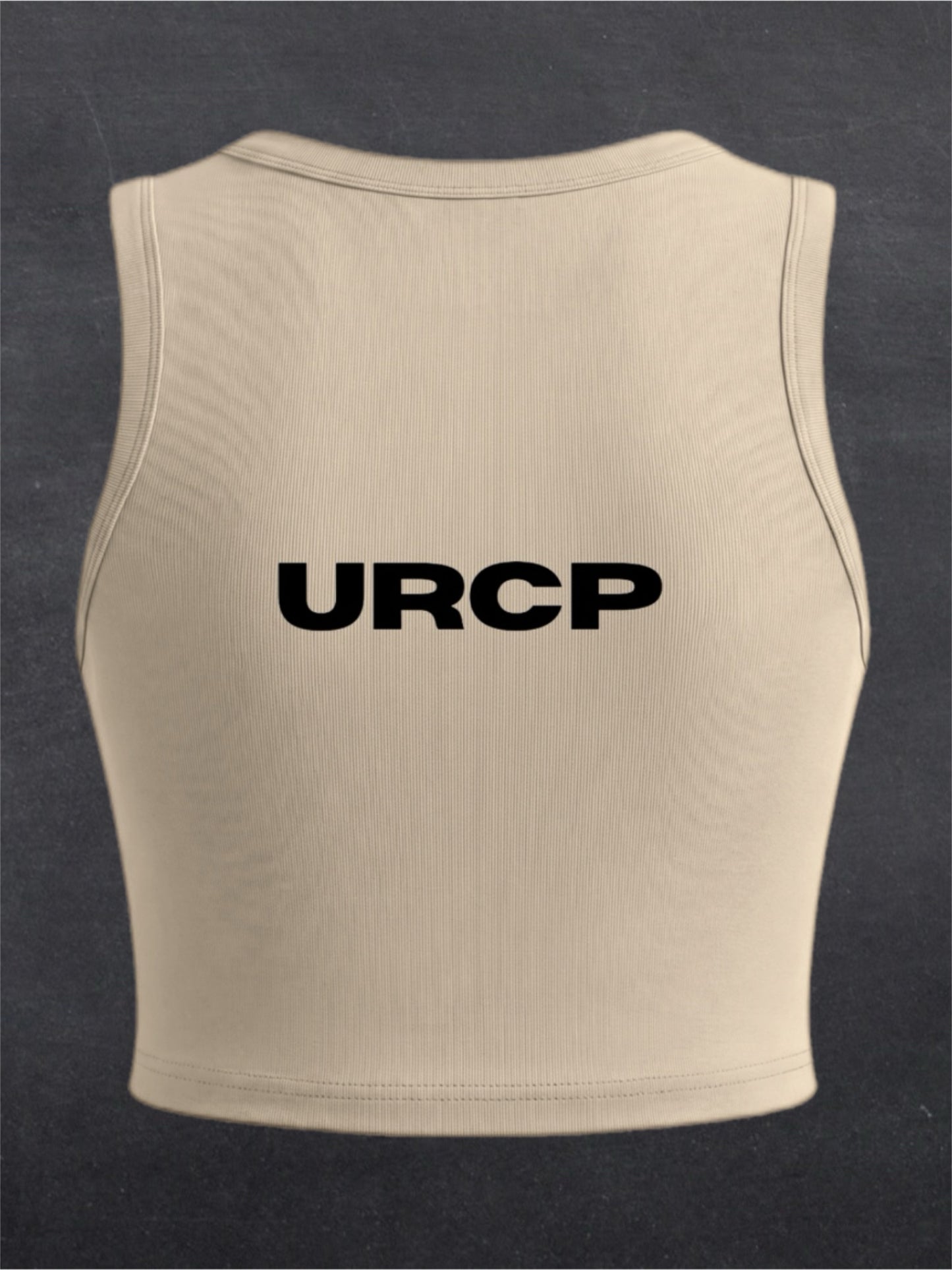 URCP Crewneck Crop Top - BACK PRINT (multiple colours)