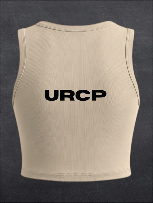 URCP Crewneck Crop Top - BACK PRINT (multiple colours)