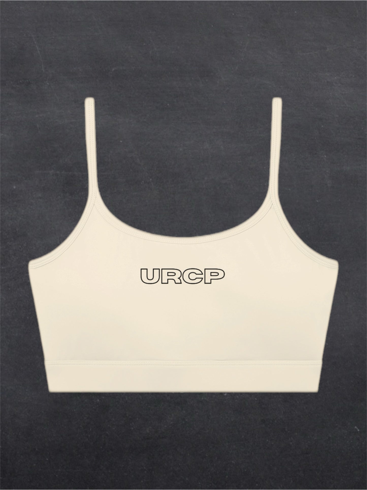 URCP U-NECK SPORTS BRA - FRONT PRINT (multiple colours)