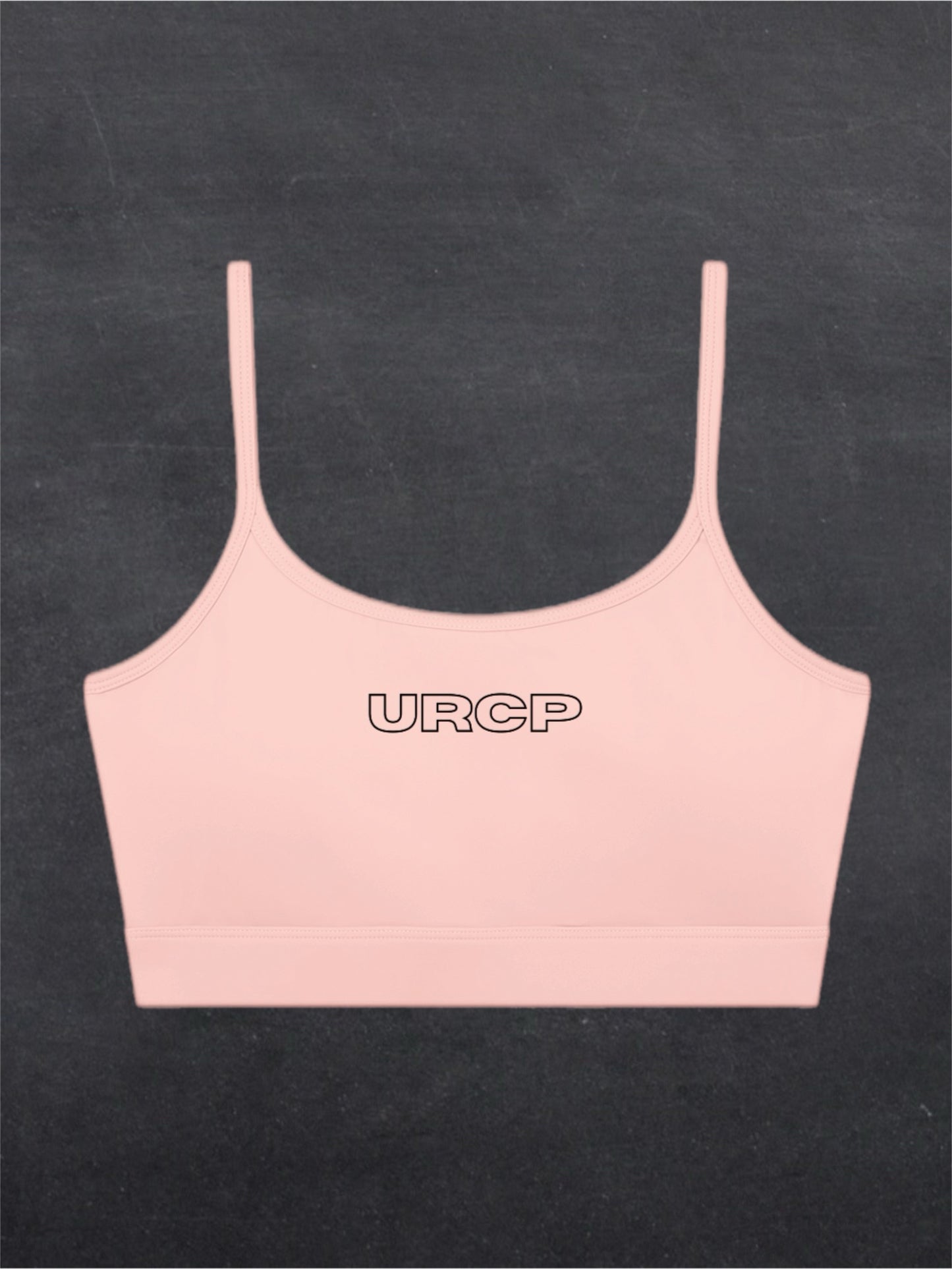 URCP U-NECK SPORTS BRA - FRONT PRINT (multiple colours)