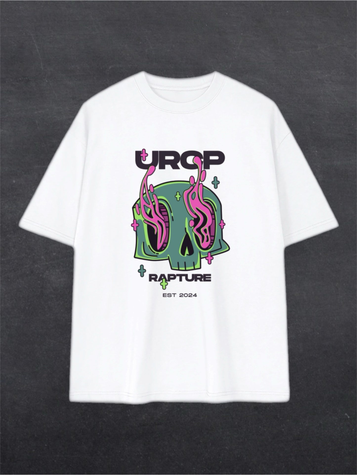 RAPTURE UNISEX TEE - FRONT PRINT (multiple colours)