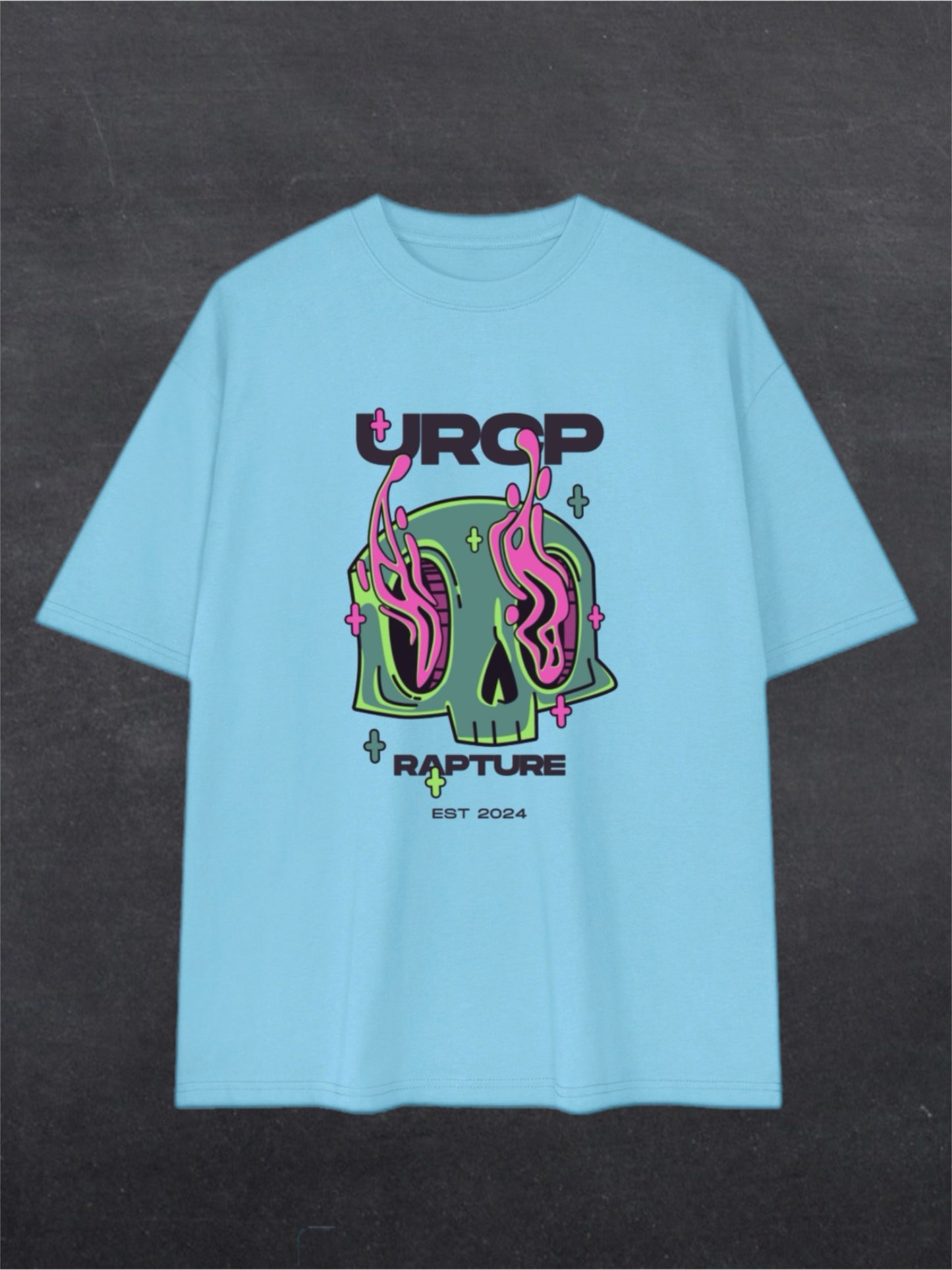 RAPTURE UNISEX TEE - FRONT PRINT (multiple colours)