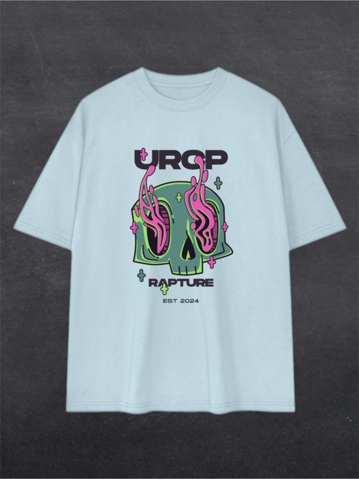RAPTURE UNISEX TEE - FRONT PRINT (multiple colours)