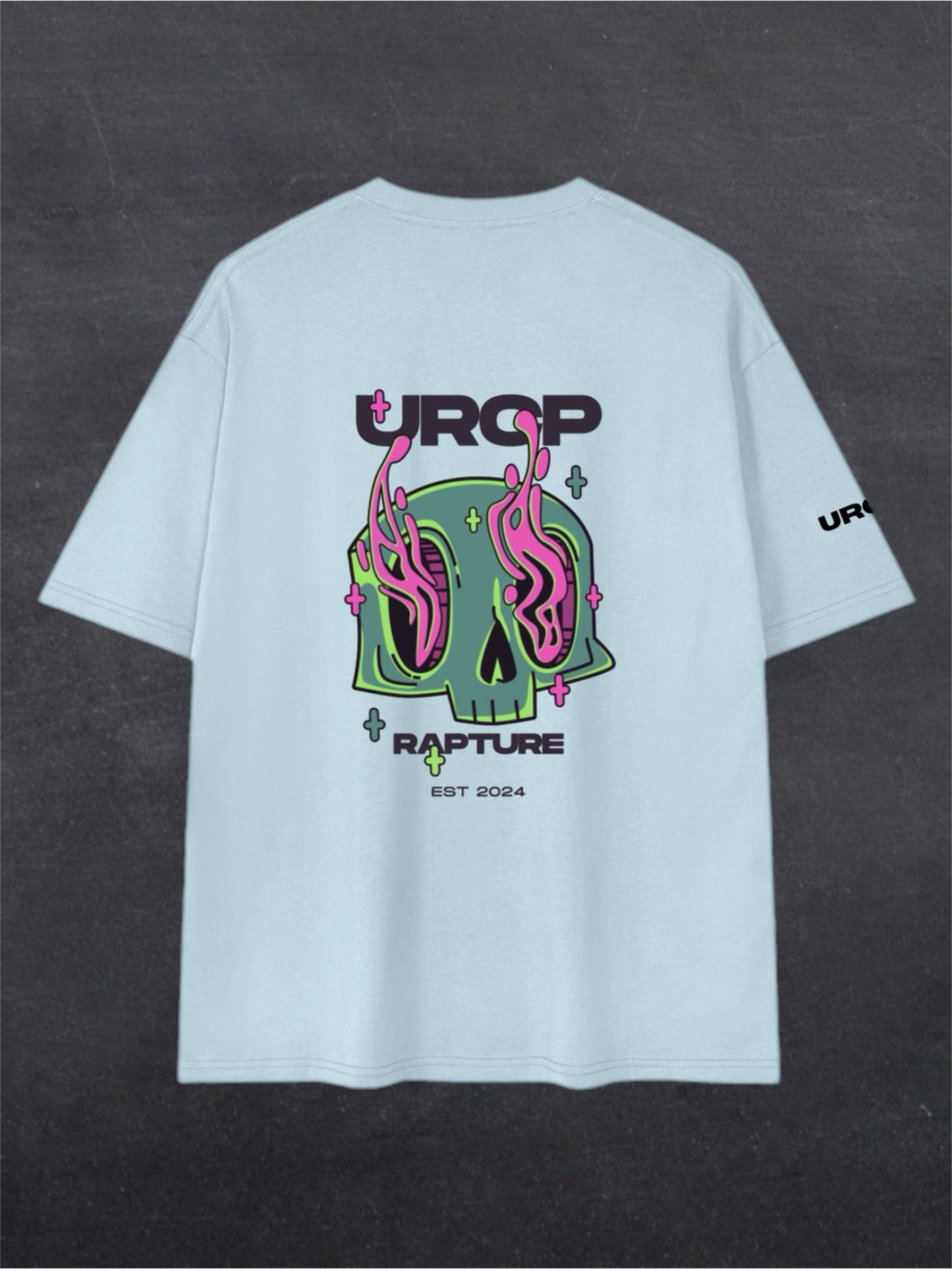 RAPTURE UNISEX TEE - BACK PRINT (multiple colours)