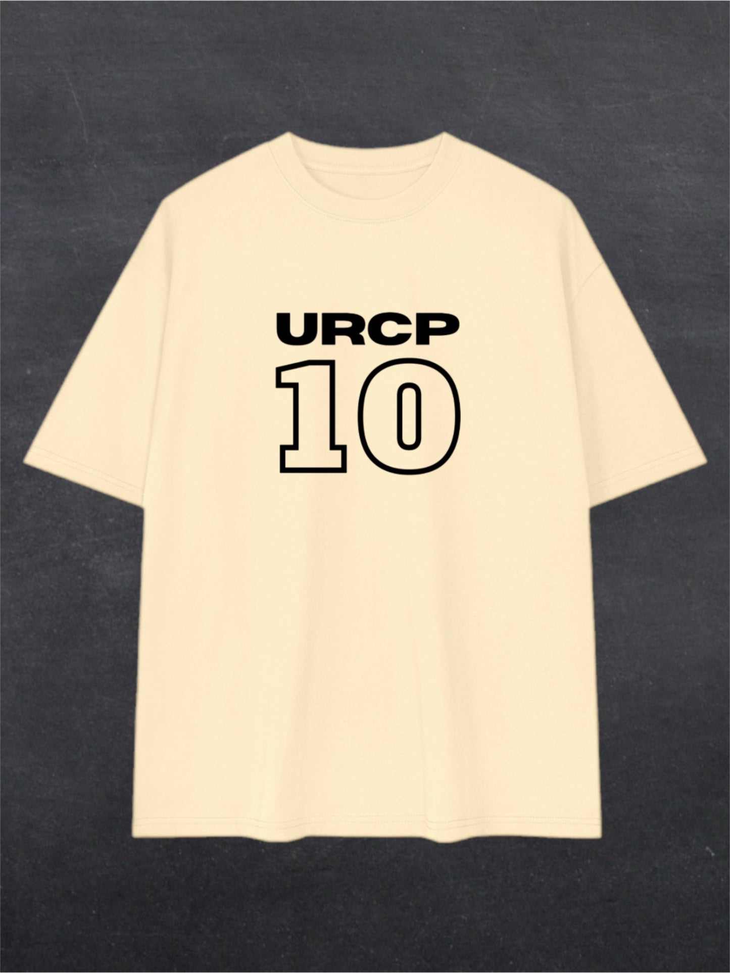 URCP 10 UNISEX TEE  - FRONT PRINT (multiple colours)