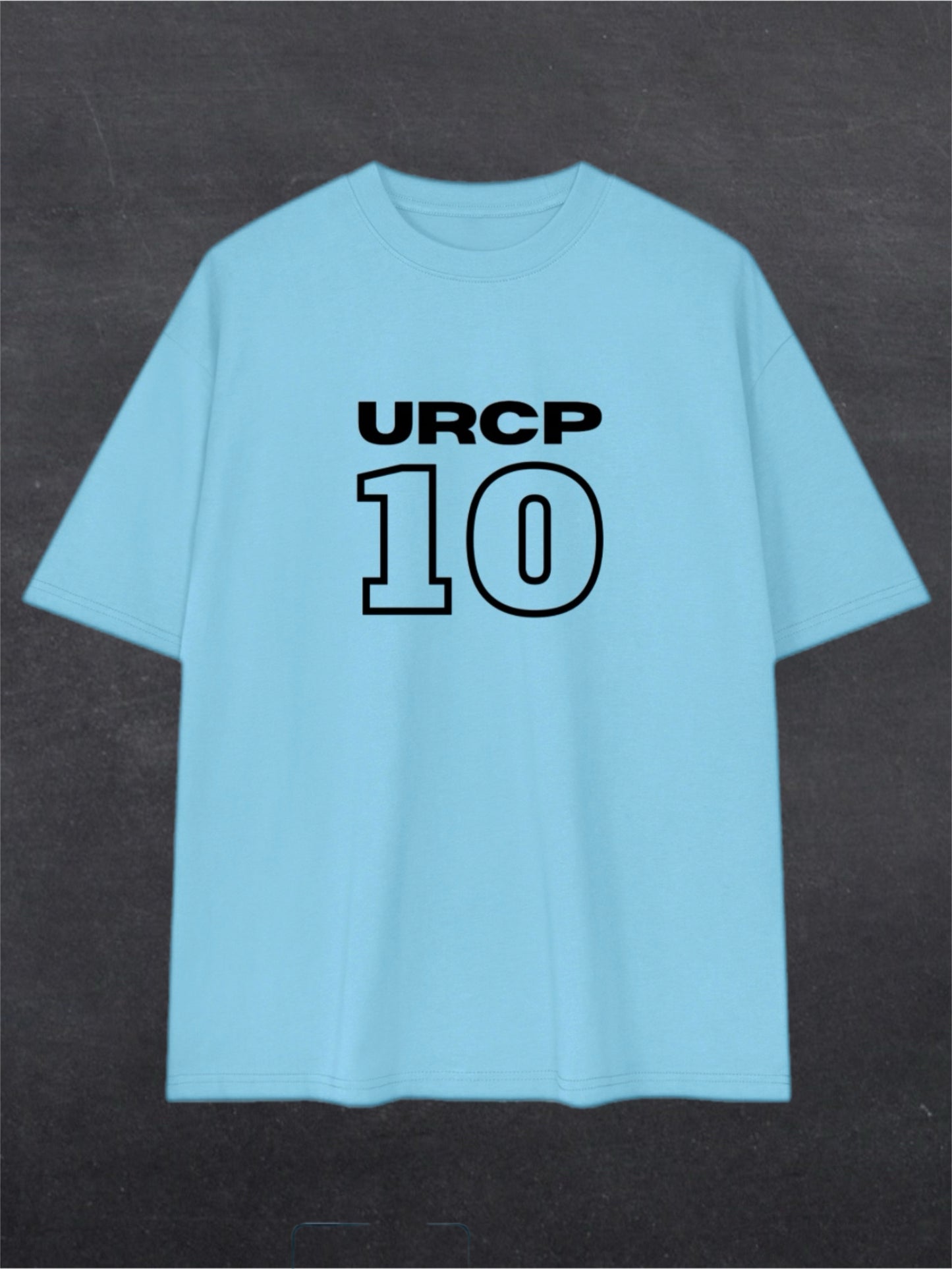 URCP 10 UNISEX TEE  - FRONT PRINT (multiple colours)