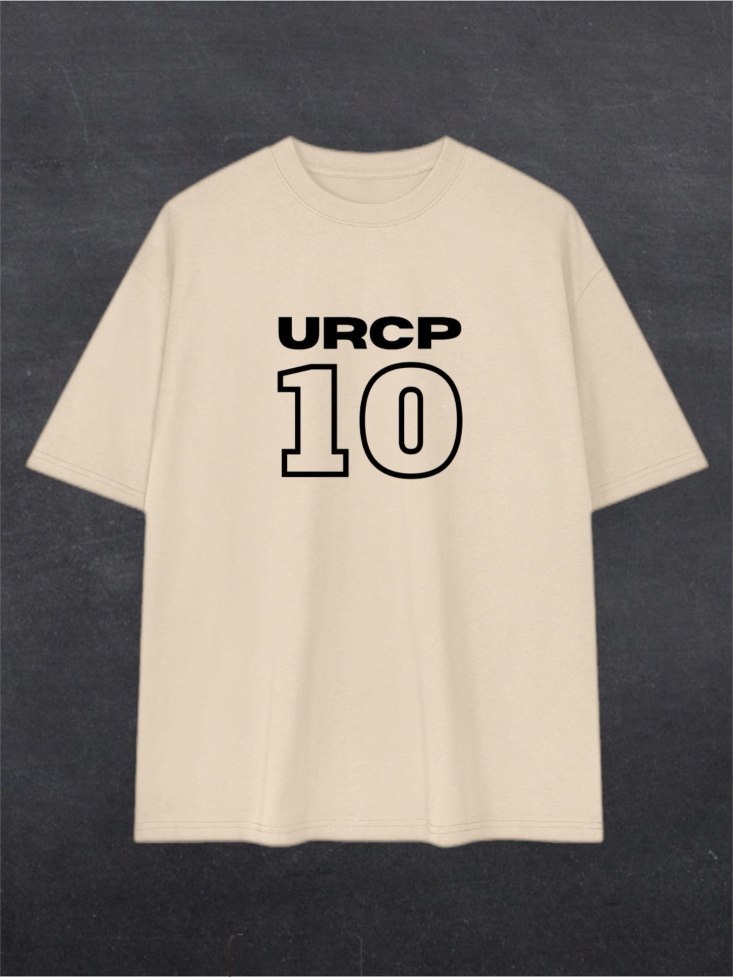 URCP 10 UNISEX TEE  - FRONT PRINT (multiple colours)