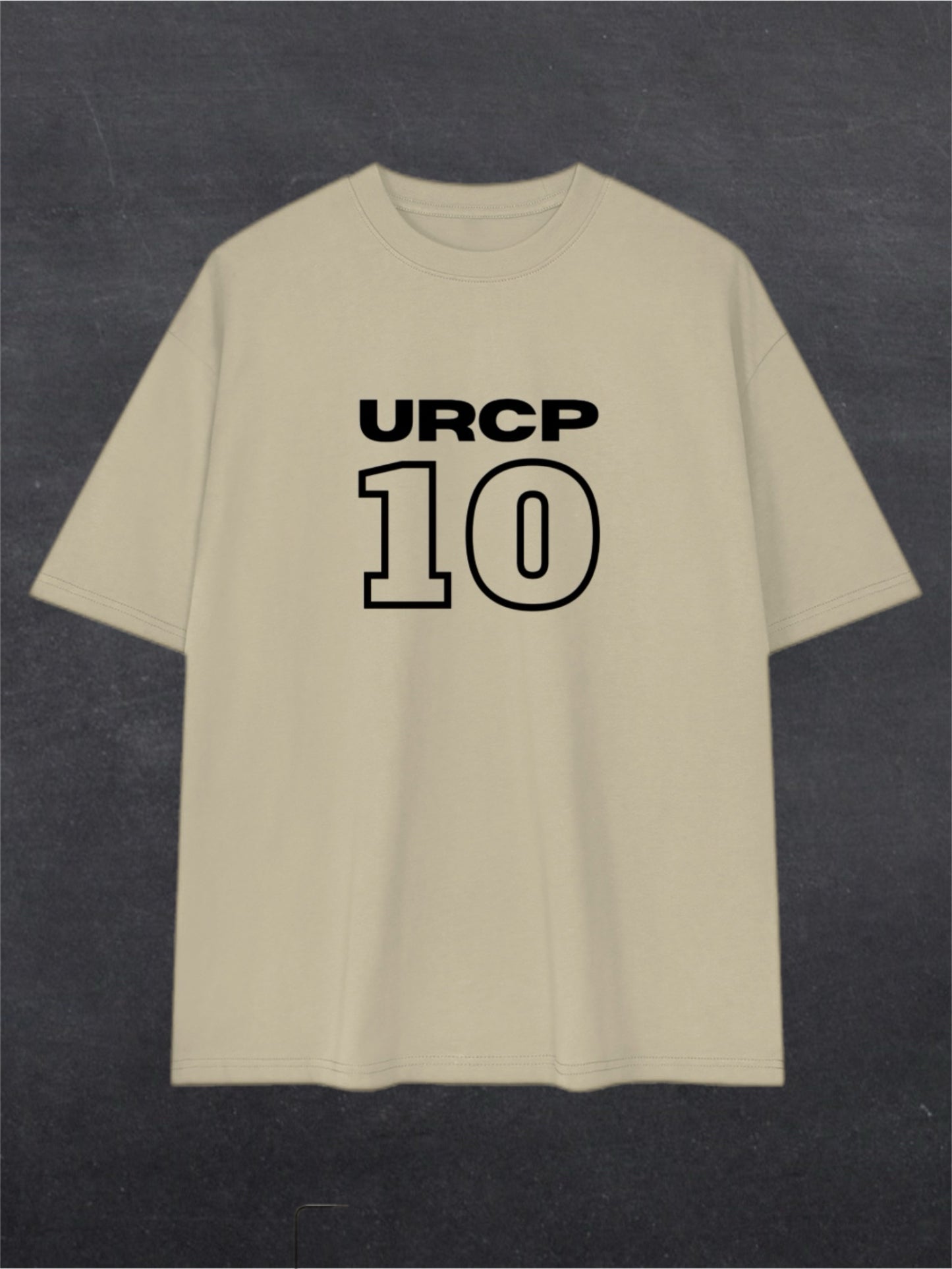 URCP 10 UNISEX TEE  - FRONT PRINT (multiple colours)