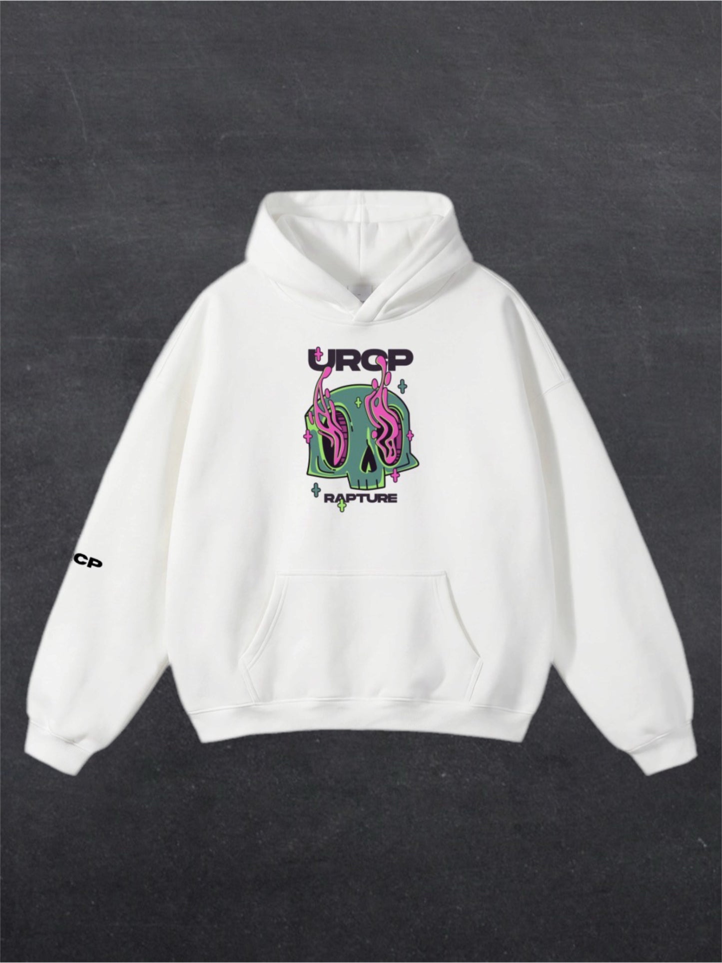 RAPTURE UNISEX HOODIE - FRONT PRINT (multiple colours)