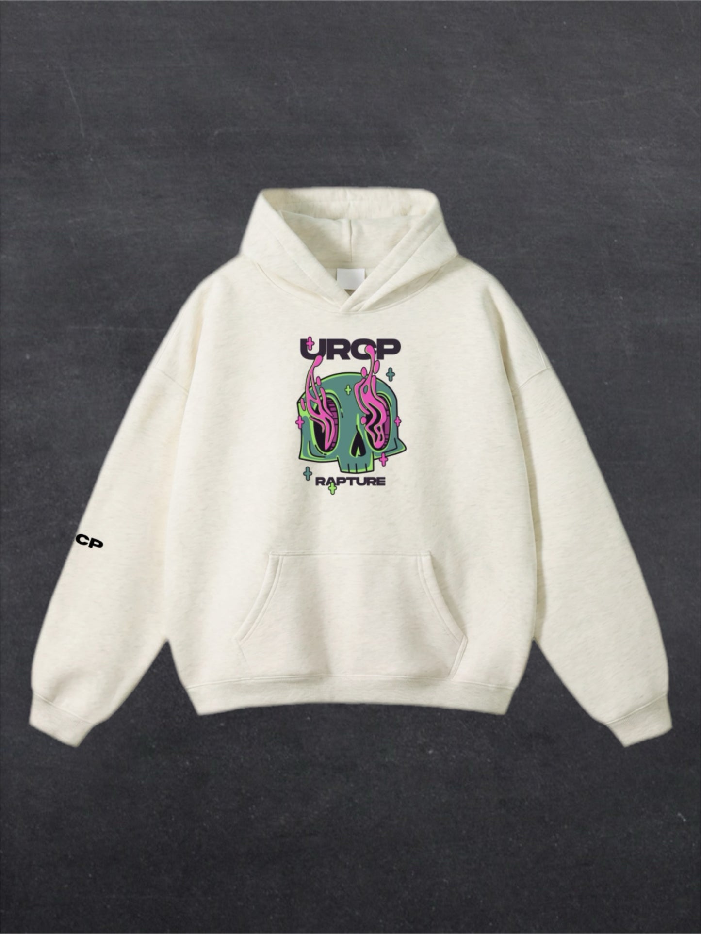 RAPTURE UNISEX HOODIE - FRONT PRINT (multiple colours)