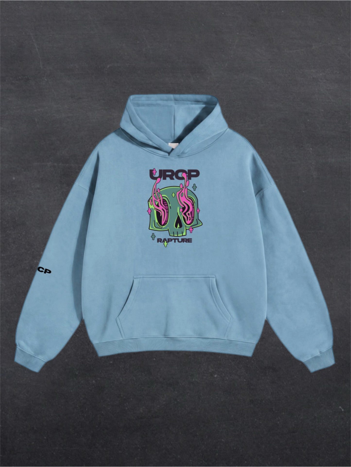 RAPTURE UNISEX HOODIE - FRONT PRINT (multiple colours)